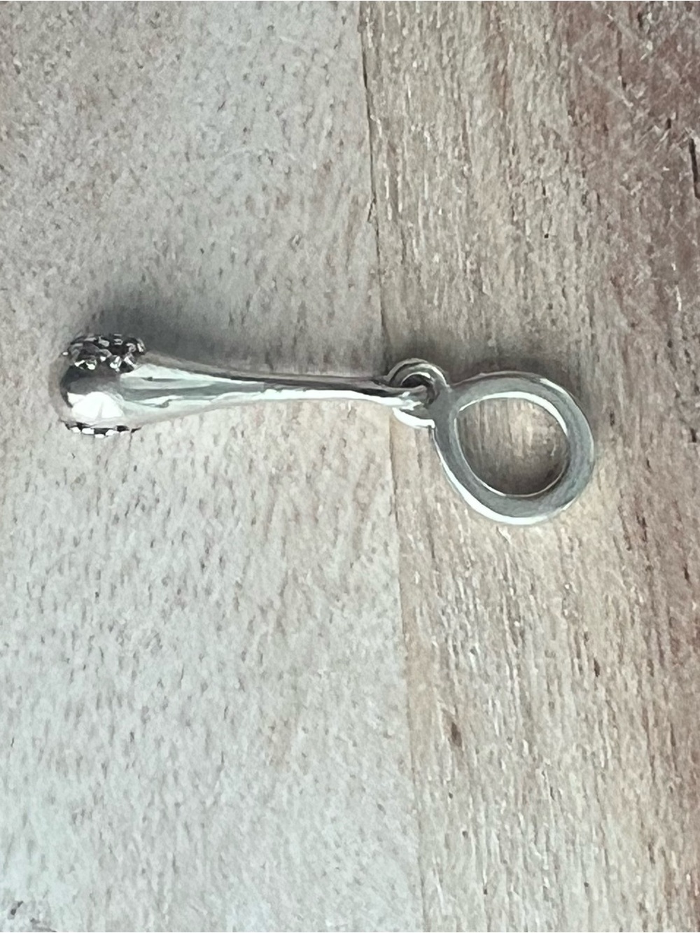 PANDORA Sterling Silver Modern LovePods Pendant Charm - Picture 2 of 3